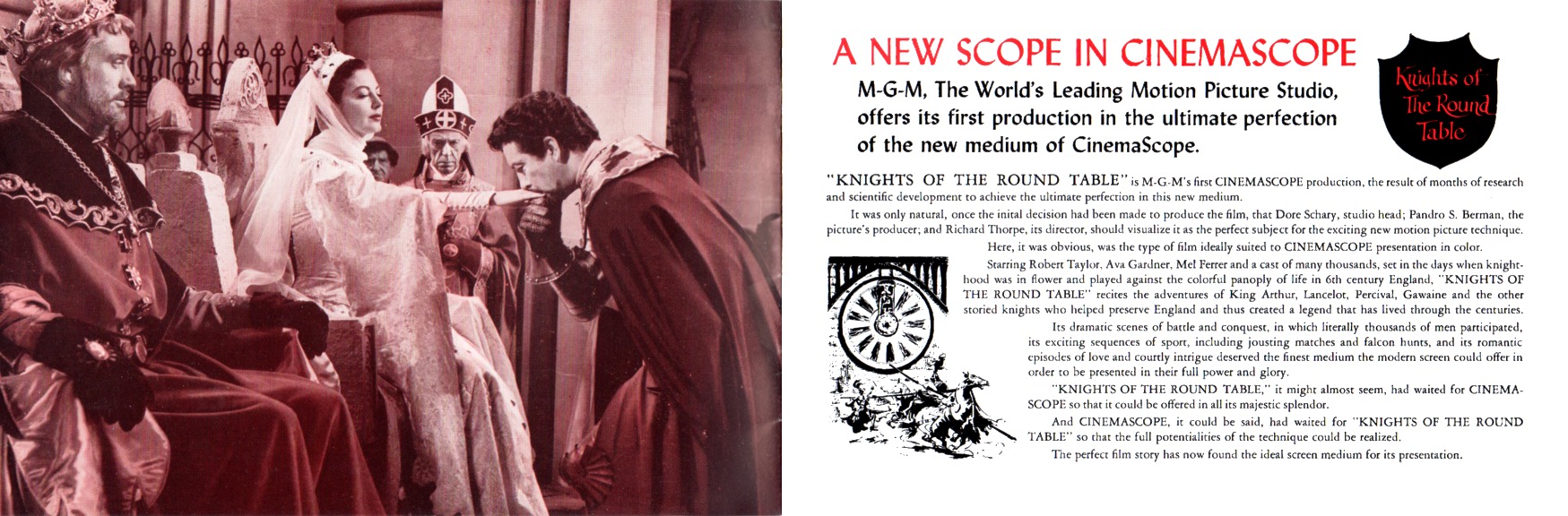 Knights of the Round Table in CinemaScope